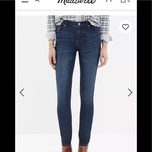 MADEWELL High Riser 9” Skinny Skinny Crop Jeans